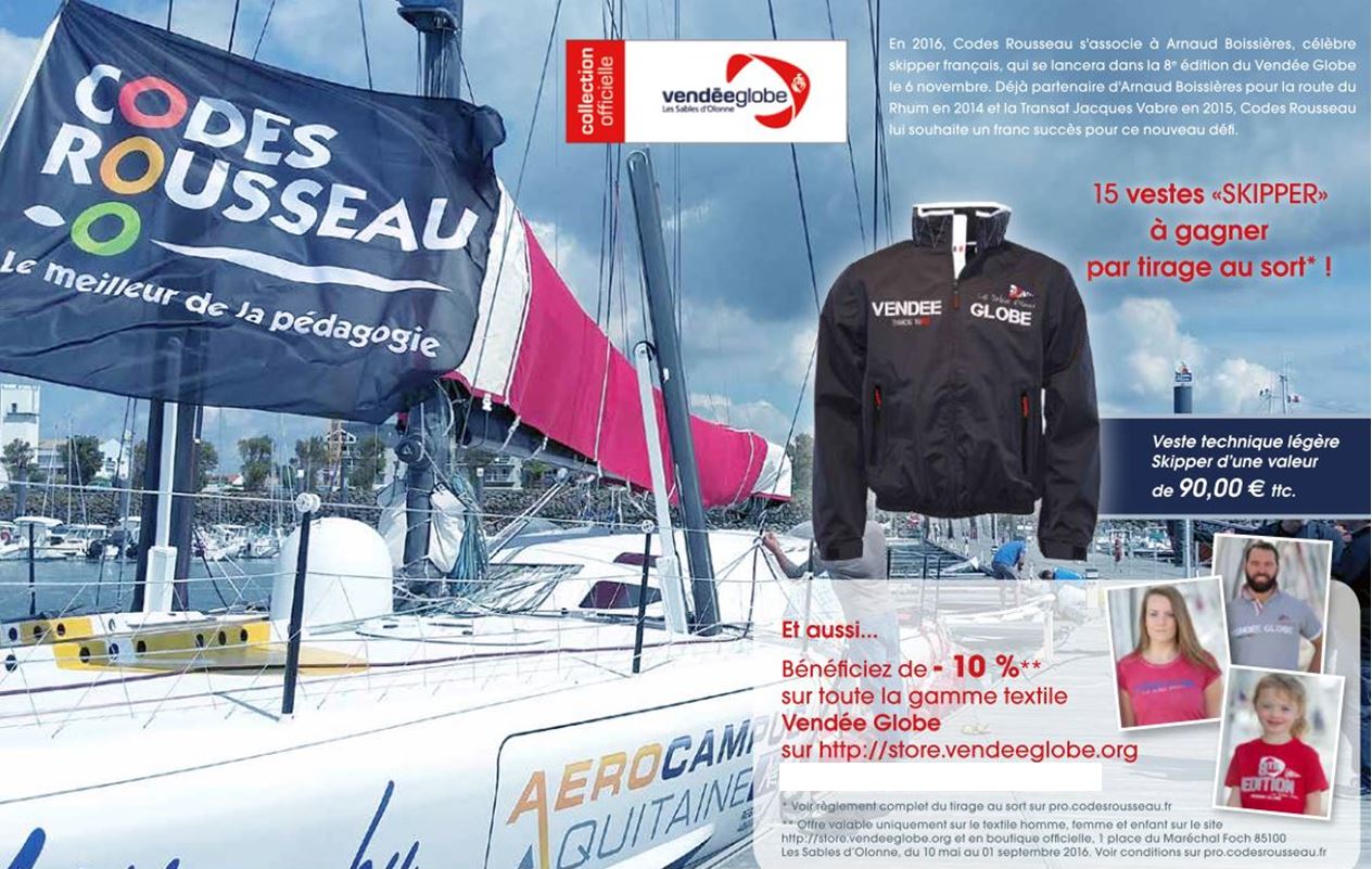 offre veste vendee globe sans code promo