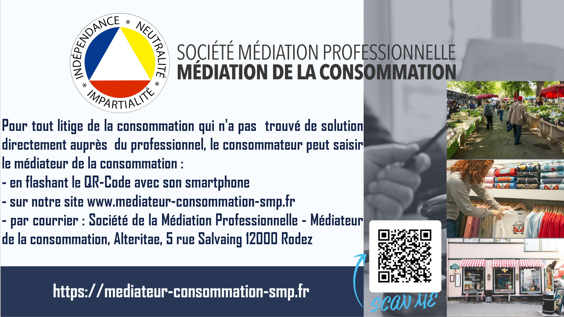 Affiche Médiation Professionnelle