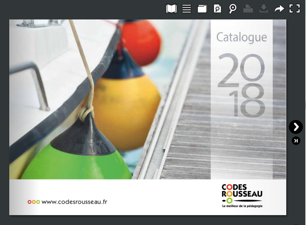 catalogue navigation 2018