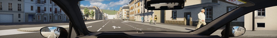 Descriptif technique du simulateur Oscar Motion : webcam, écran arrière, plateforme dynamique