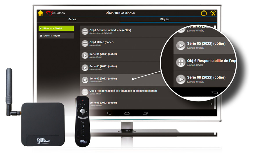 My Rousseau playlists