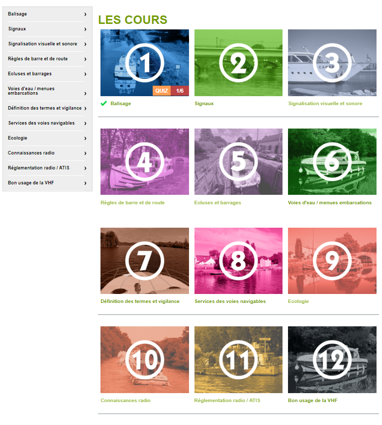 Pass Rousseau cours fluvial