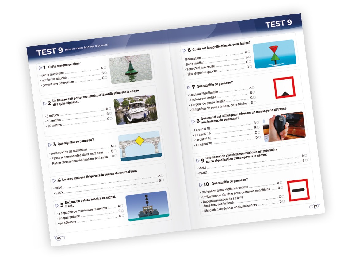Test fluvial intérieur