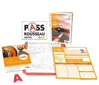 KIT AVANTAGE MOTO A4 POCHETTE + PASS ROUSSEAU MOTO
